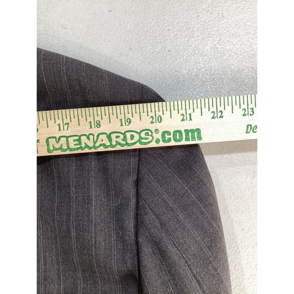 Brooks Brothers "346" Suit Jacket 48R* Grey Pencil Stripe 2 Button Single Breast - Picture 5 of 7